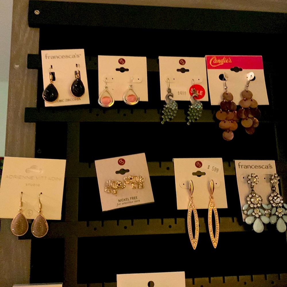 8 Pairs of Earrings